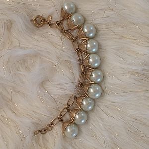 J. Crew Statement Pearl Bracelet